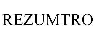 REZUMTRO