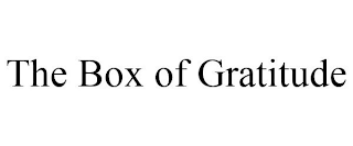THE BOX OF GRATITUDE
