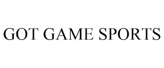 GOT GAME SPORTS