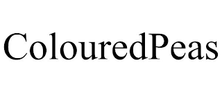 COLOUREDPEAS