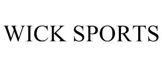 WICK SPORTS