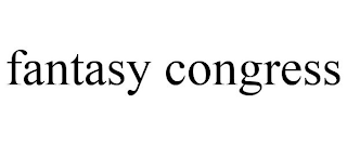 FANTASY CONGRESS