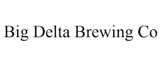 BIG DELTA BREWING CO