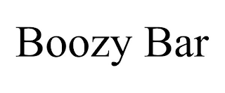 BOOZY BAR