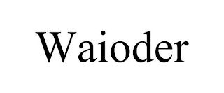 WAIODER