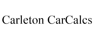 CARLETON CARCALCS