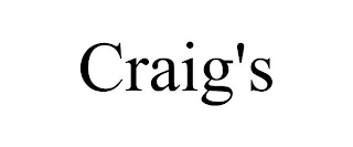 CRAIG'S