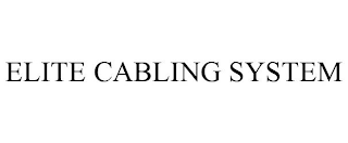 ELITE CABLING SYSTEM