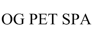 OG PET SPA