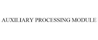 AUXILIARY PROCESSING MODULE