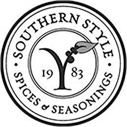 · SOUTHERN STYLE · 19 83 SPICES & SEASONINGS