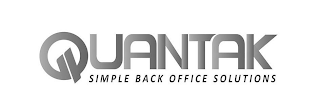 QUANTAK SIMPLE BACK OFFICE SOLUTIONS