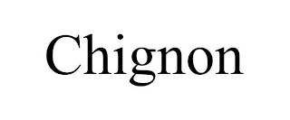 CHIGNON