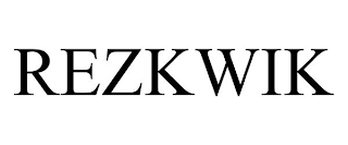 REZKWIK