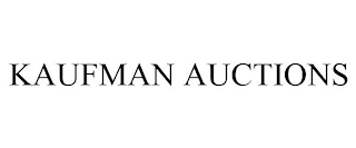 KAUFMAN AUCTIONS