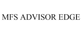 MFS ADVISOR EDGE