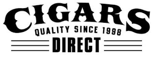 CIGARS DIRECT QUALITY SINCE 1998