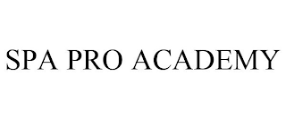 SPA PRO ACADEMY