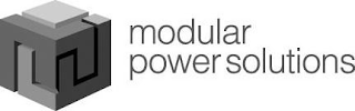 MODULAR POWER SOLUTIONS