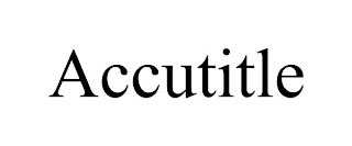 ACCUTITLE