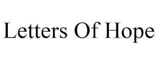 LETTERS OF HOPE