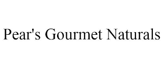 PEAR'S GOURMET NATURALS