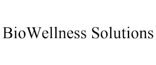 BIOWELLNESS SOLUTIONS