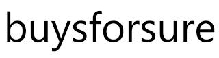BUYSFORSURE