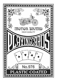 MOTOR BRAND HIGH QUALITY PLAYING CARDS NO. 976 PLASTIC COATED