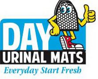 DAY URINAL MATS EVERYDAY START FRESH