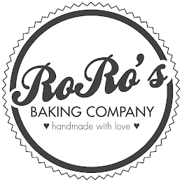 RORO'S BAKING COMPANY HANDMADE WITH LOVE