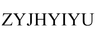 ZYJHYIYU