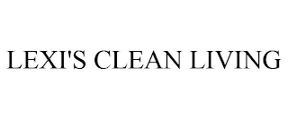 LEXI'S CLEAN LIVING