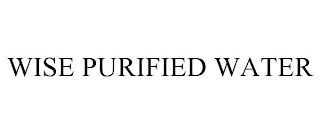 WISE PURIFIED WATER