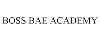 BOSS BAE ACADEMY