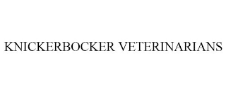 KNICKERBOCKER VETERINARIANS