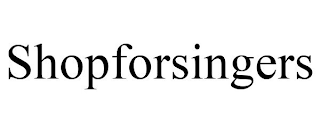 SHOPFORSINGERS