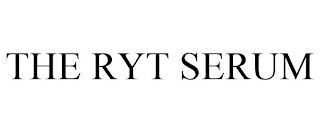 THE RYT SERUM