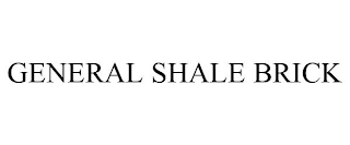 GENERAL SHALE BRICK