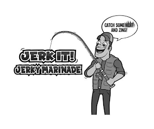 JERK IT! JERKY MARINADE CATCH SOME HEAT AND ZING!