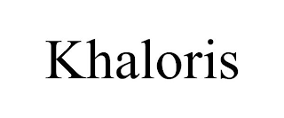 KHALORIS