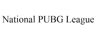 NATIONAL PUBG LEAGUE