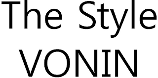 THE STYLE VONIN