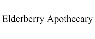 ELDERBERRY APOTHECARY