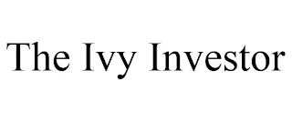 THE IVY INVESTOR