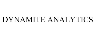 DYNAMITE ANALYTICS