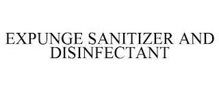 EXPUNGE SANITIZER AND DISINFECTANT