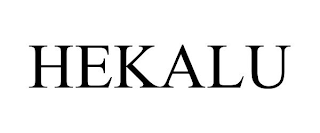 HEKALU