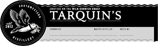 TARQUIN'S CRAFTED ON THE WILD CORNISH COAST SOUTHWESTERN DISTILLERY EST. 2012 CHARACTER MASTER DISTILLER BATCH NO.