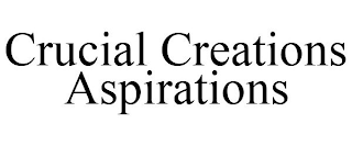 CRUCIAL CREATIONS ASPIRATIONS